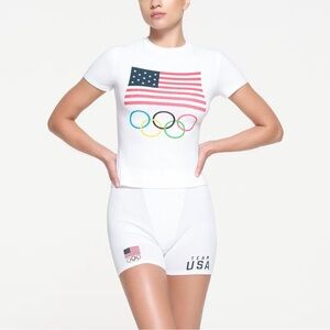 Skims Team USA tee